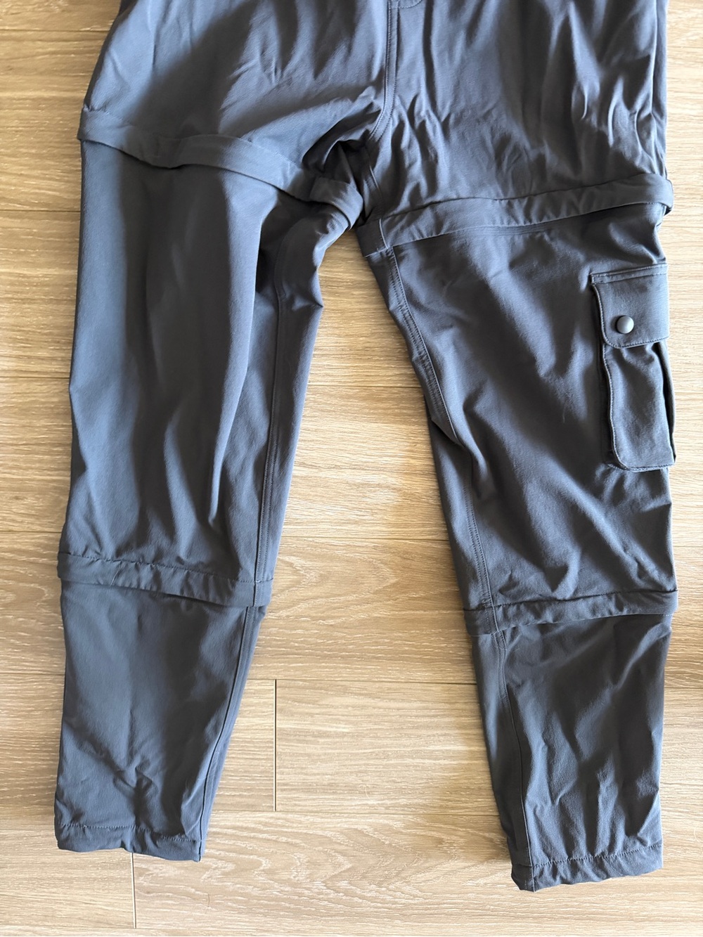 Outdoor voices rectrek overalls black cargo pocket hiking gorpcore convertible S - Picture 7 of 12